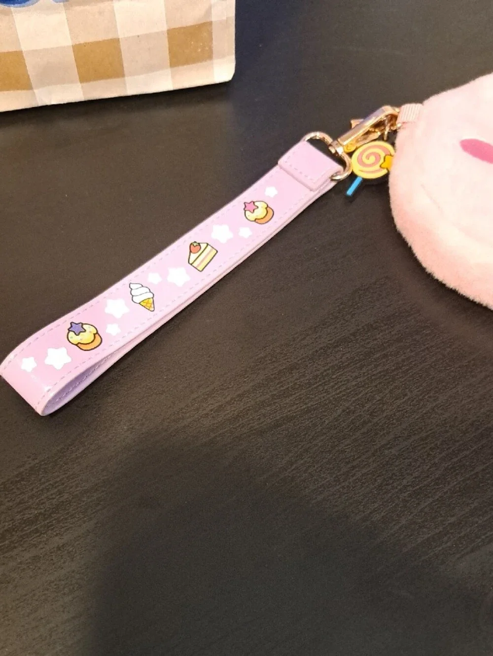 Pink Kirby Plush Coin Pouch - Kids Accessories